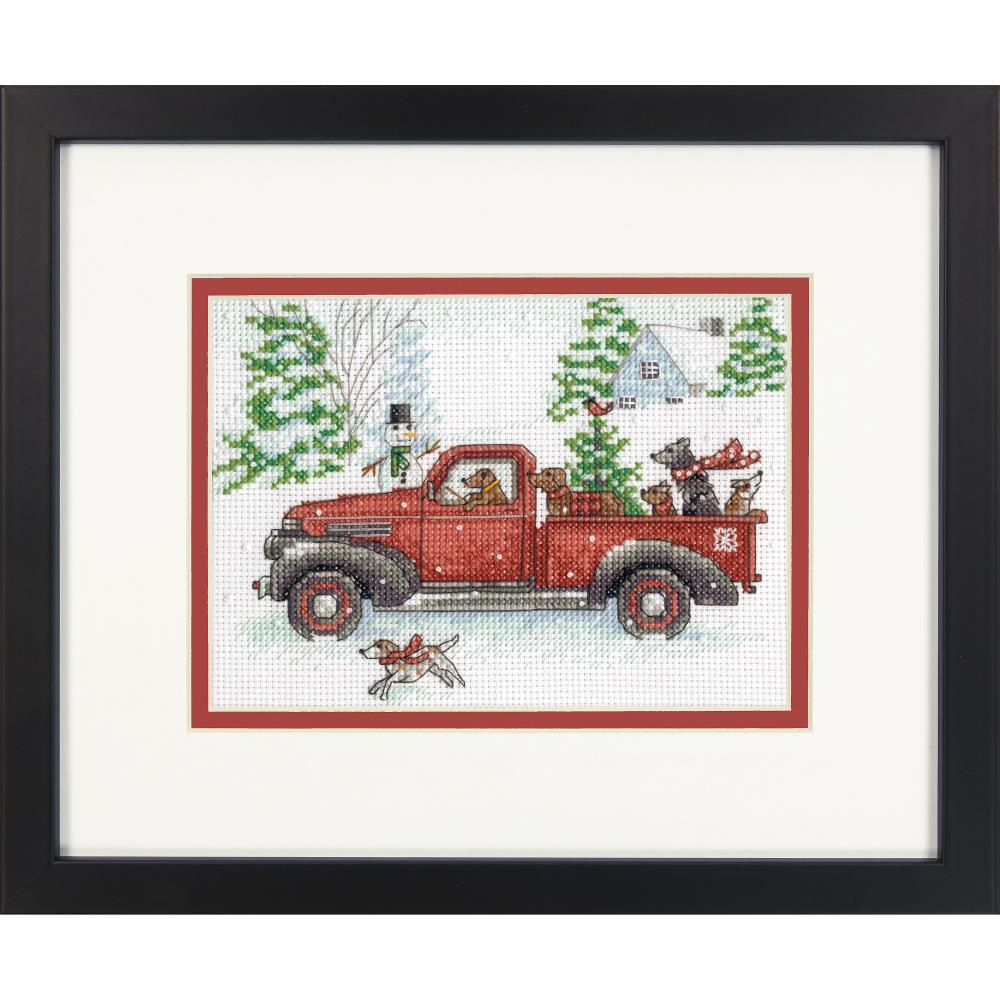 (image for) Mini Joy Ride Counted Cross Stitch Kit